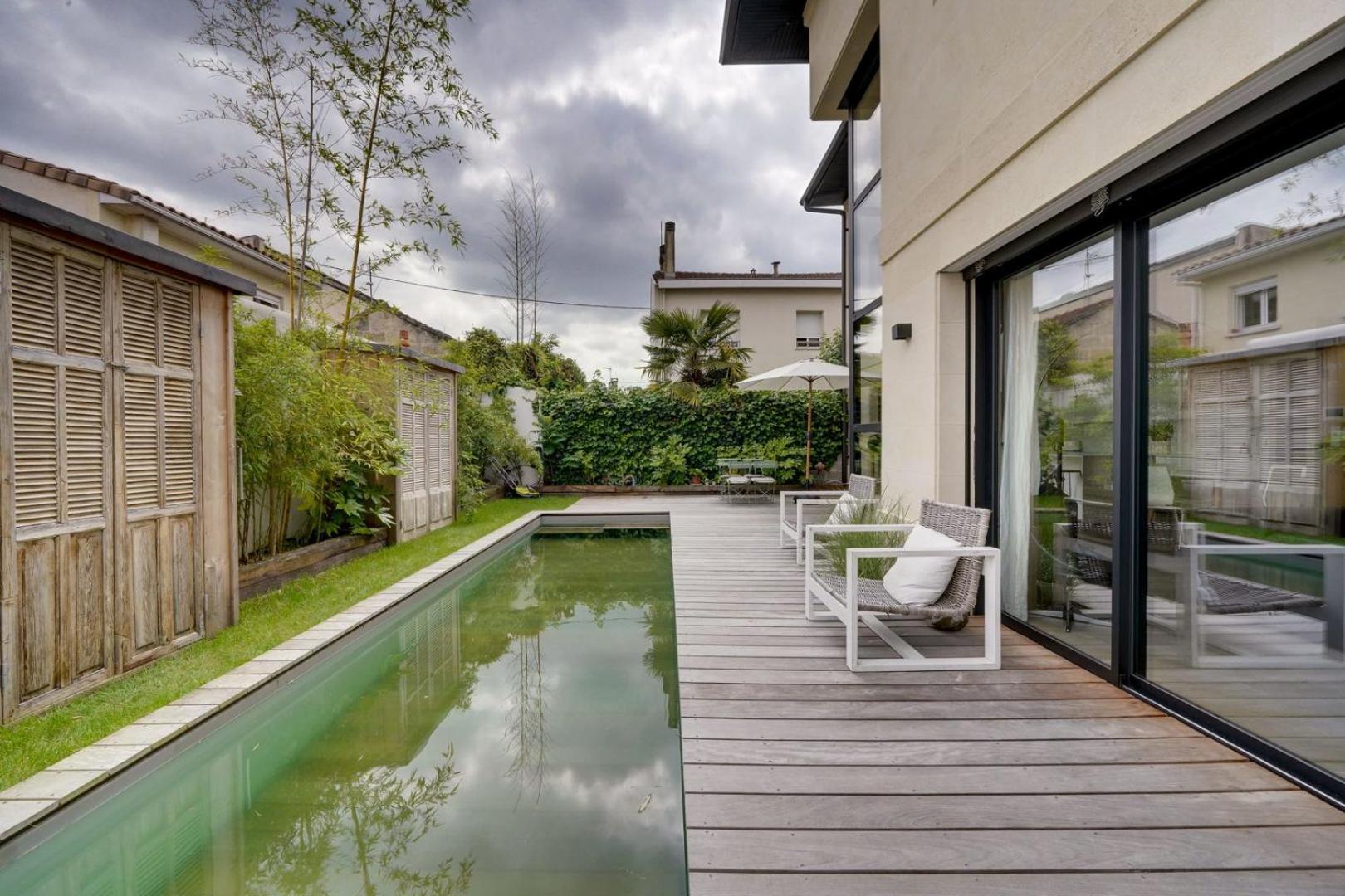 Spacious Bordeaux Family Home With Swimming Pool Eksteriør billede